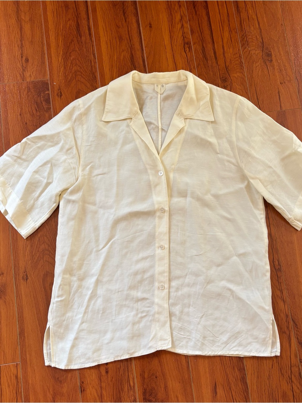 Arket linen-viscose shirt sz.eu 38 - Picture 3 of 5